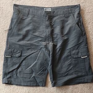 Wrangler Men's Dark Gray Cargo Shorts